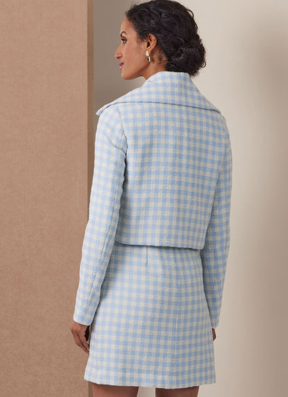 Vogue Patterns V2126 envelope showing the lined jacket designs