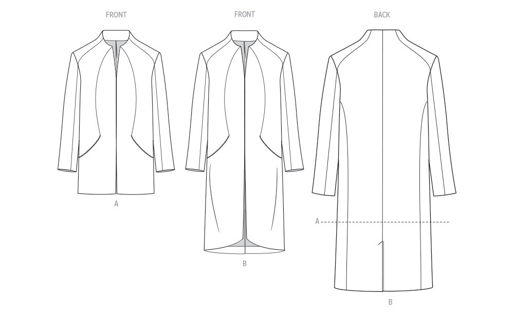 Vogue Patterns V2141 envelope showing a men's lined jacket
