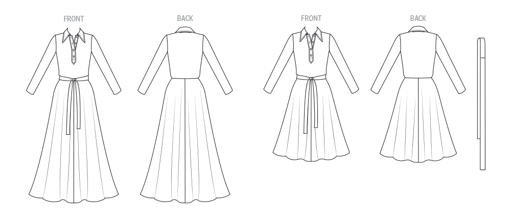 Vogue Patterns V2143 envelope showing a vintage 1978 knit dress