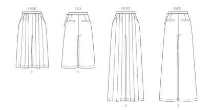 Vogue Patterns V2161 envelope showing a tailored trousers