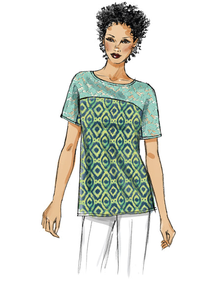 Vogue Patterns V8877 top sewing pattern envelope