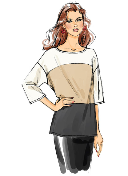 Vogue Patterns V8877 top sewing pattern envelope