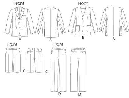 Vogue Patterns V8890 jacket sewing pattern envelope