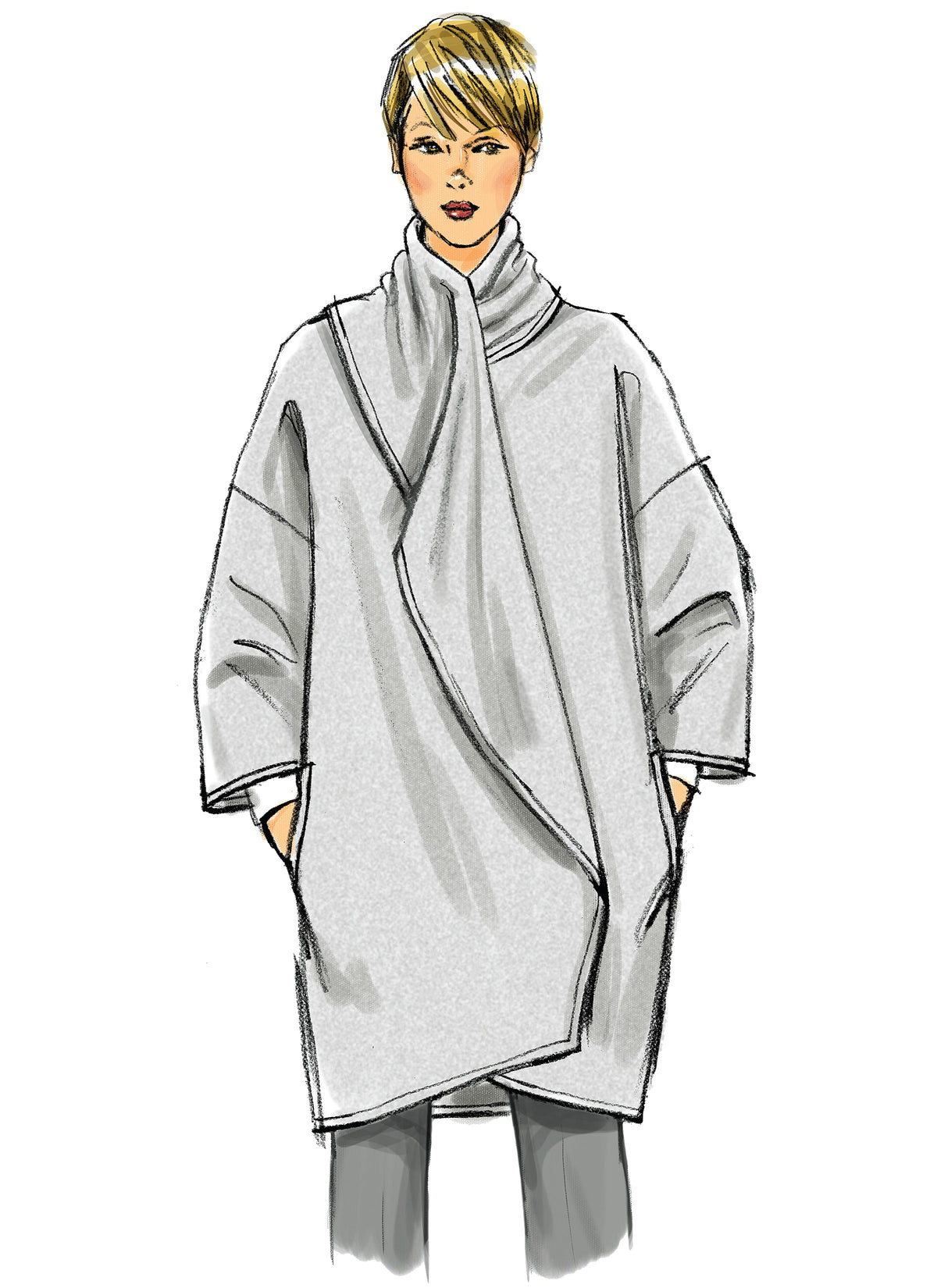 Vogue Patterns V8930 jacket sewing pattern envelope