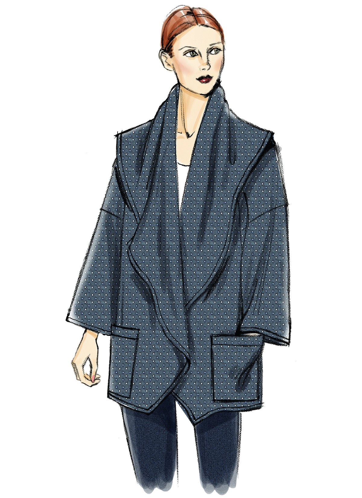 Vogue Patterns V8930 jacket sewing pattern envelope
