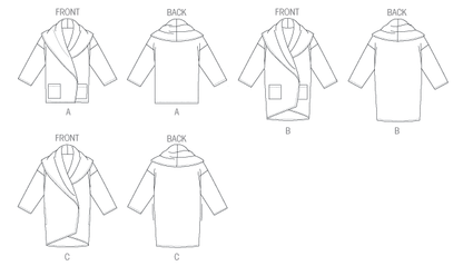 Vogue Patterns V8930 jacket sewing pattern envelope