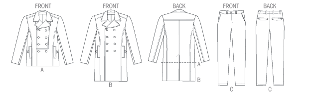 Vogue Patterns V8940 coat sewing pattern envelope