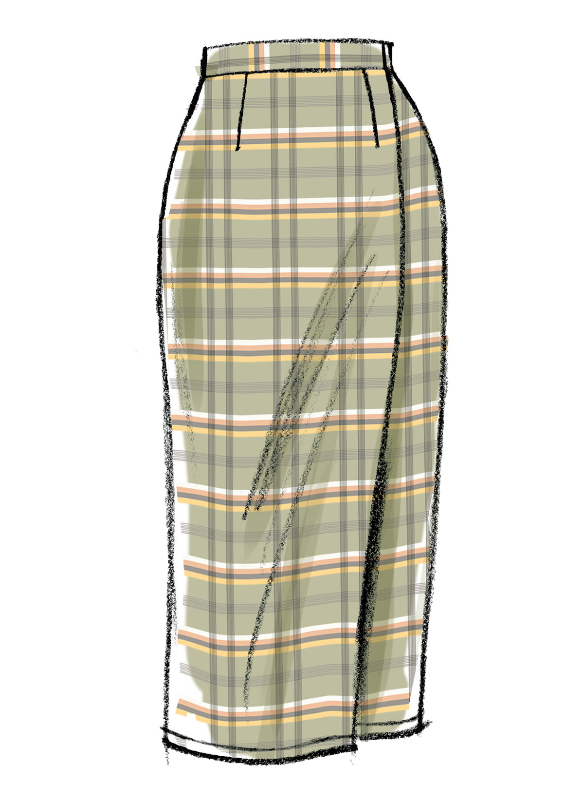 Vogue Patterns V8956 skirt sewing pattern envelope