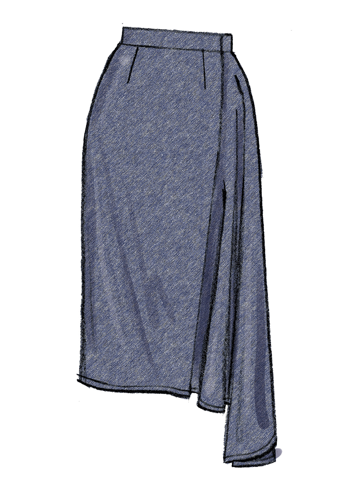 Vogue Patterns V8956 skirt sewing pattern envelope