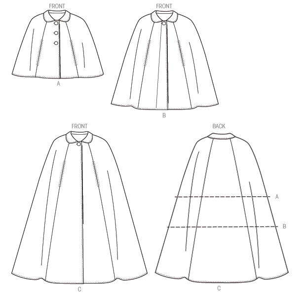 Vogue Patterns V8959 cape sewing pattern envelope