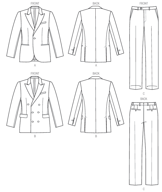 Vogue Patterns V8988 jacket sewing pattern envelope