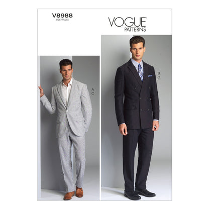 Vogue Patterns V8988 jacket sewing pattern envelope