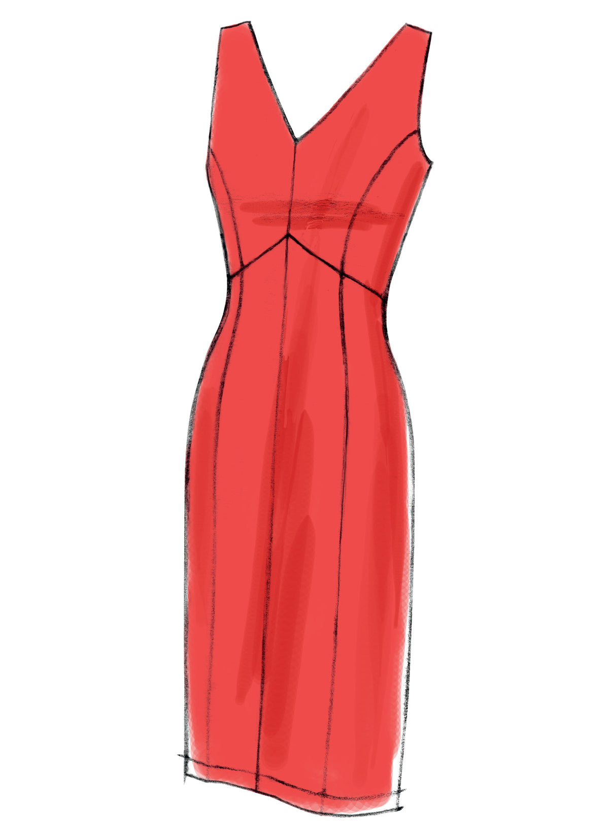 Vogue Patterns V8997 dress sewing pattern envelope