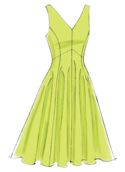Vogue Patterns V8997 dress sewing pattern envelope