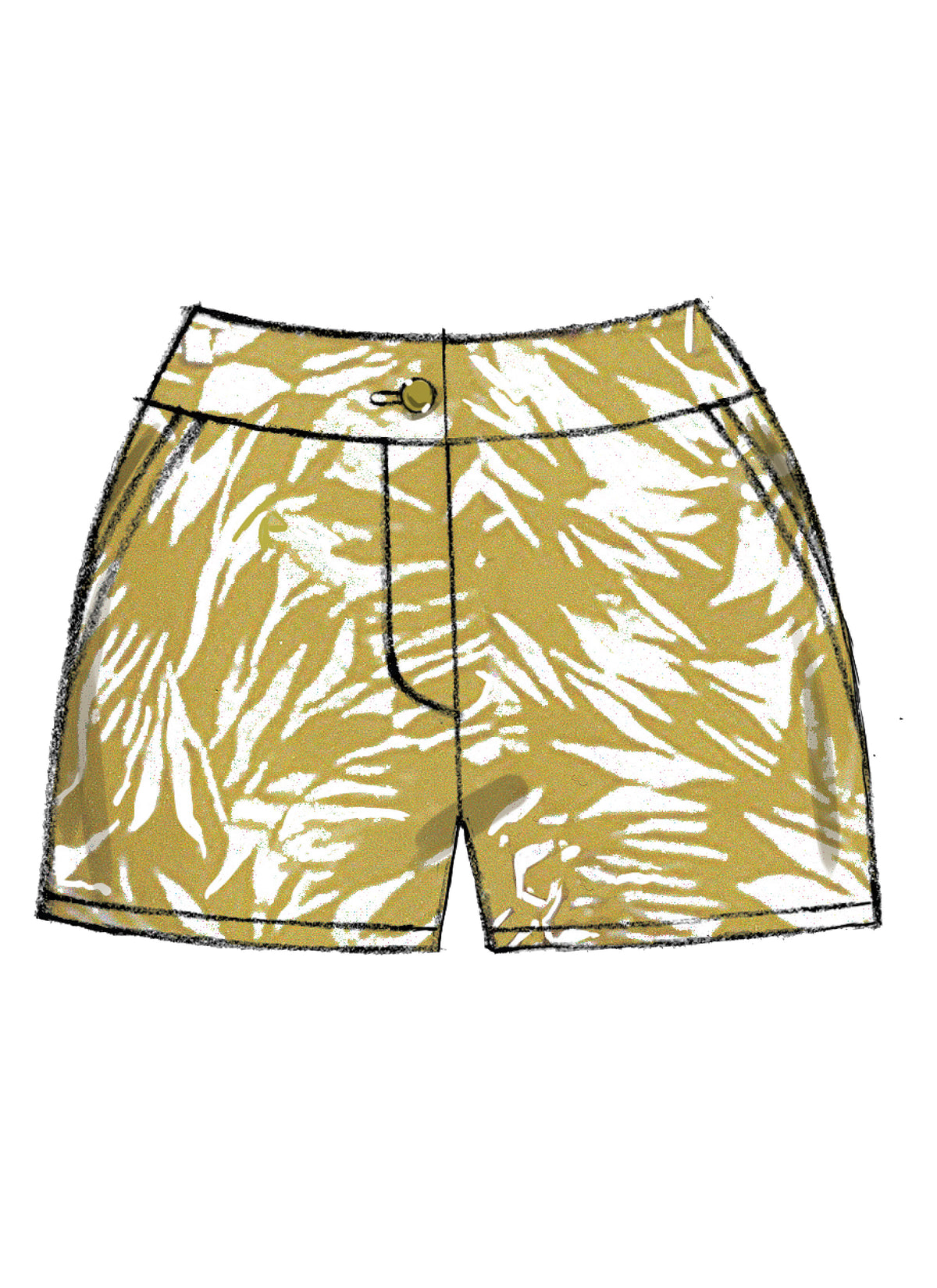 Vogue Patterns V9008 shorts sewing pattern envelope