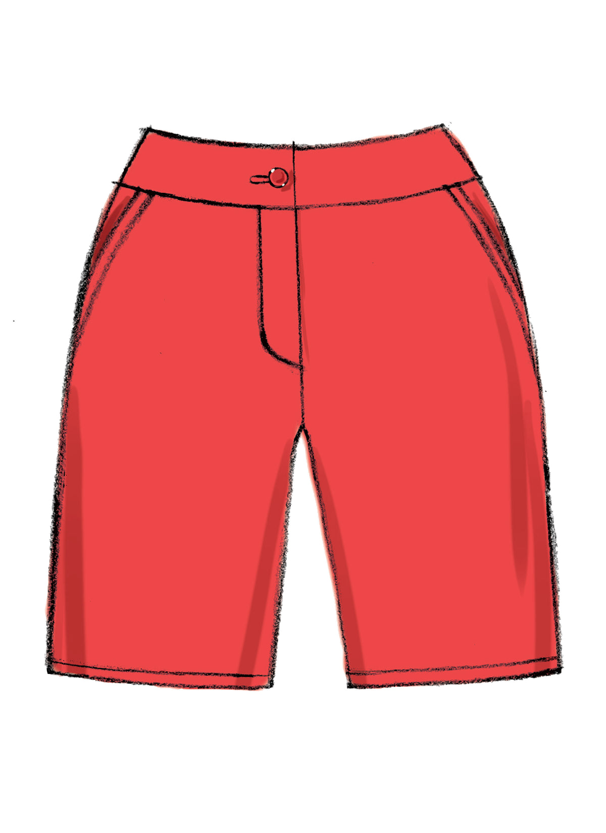 Vogue Patterns V9008 shorts sewing pattern envelope
