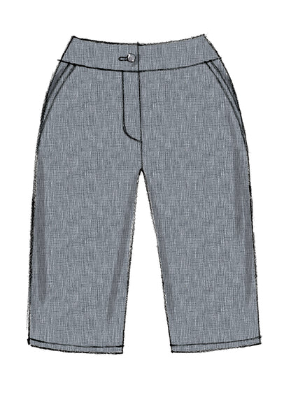 Vogue Patterns V9008 shorts sewing pattern envelope