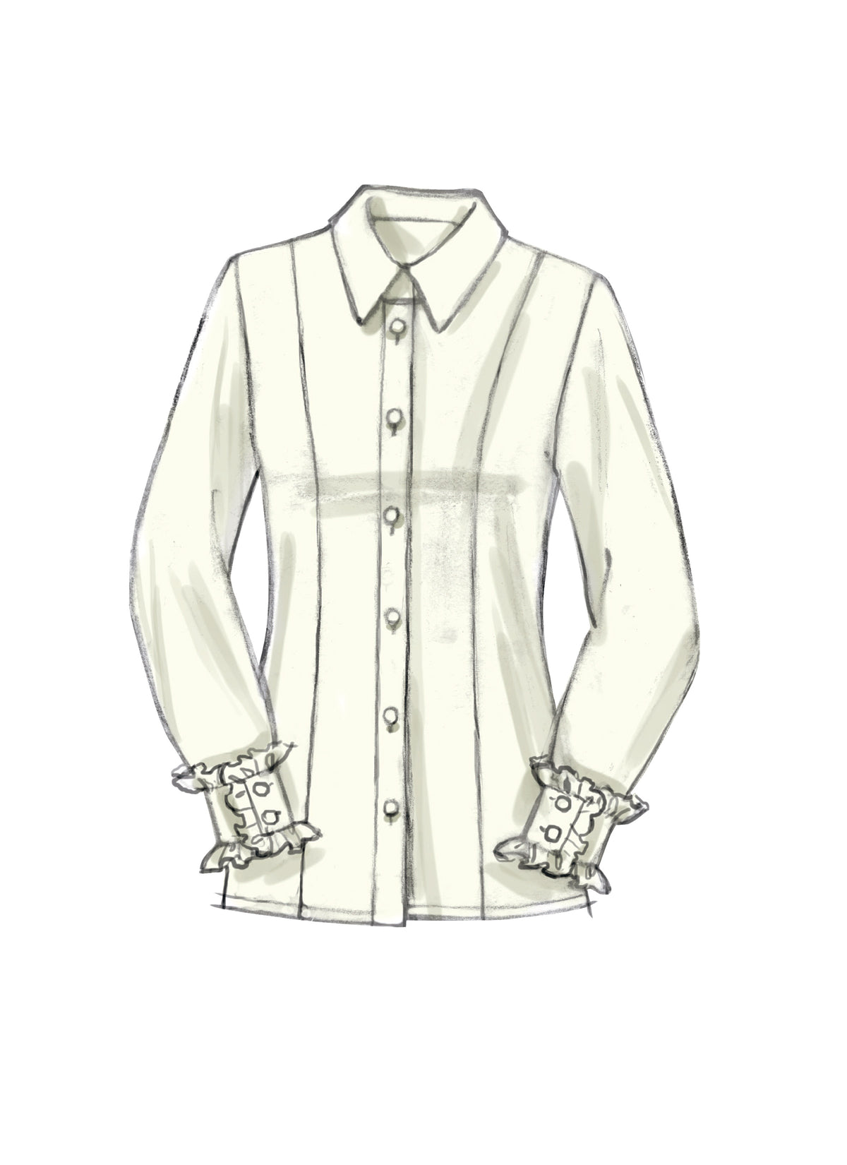 Vogue Patterns V9029 blouse sewing pattern envelope