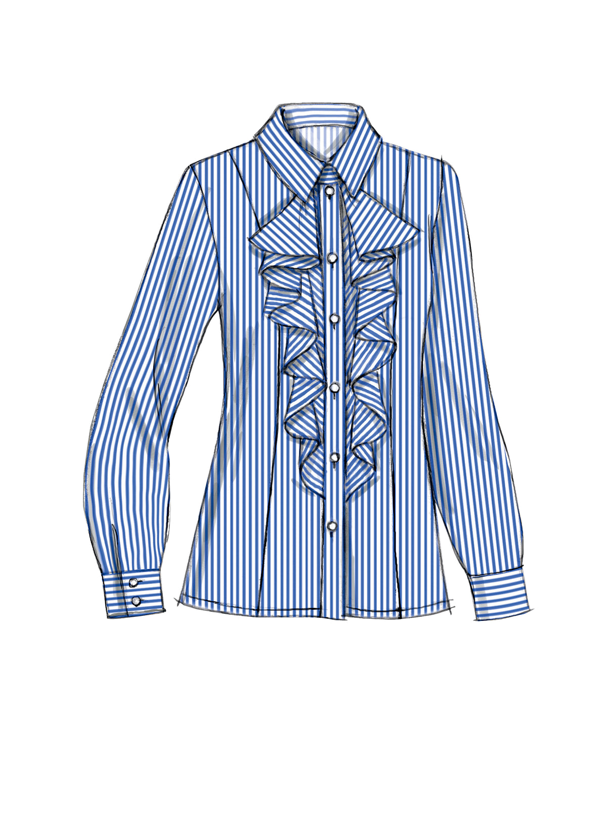Vogue Patterns V9029 blouse sewing pattern envelope