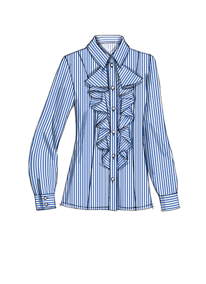 Vogue Patterns V9029 blouse sewing pattern envelope