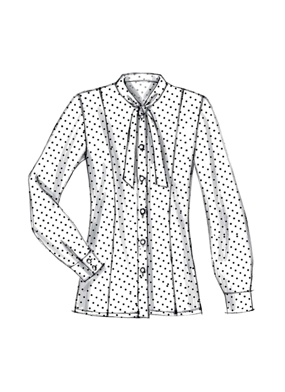 Vogue Patterns V9029 blouse sewing pattern envelope