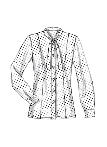 Vogue Patterns V9029 blouse sewing pattern envelope