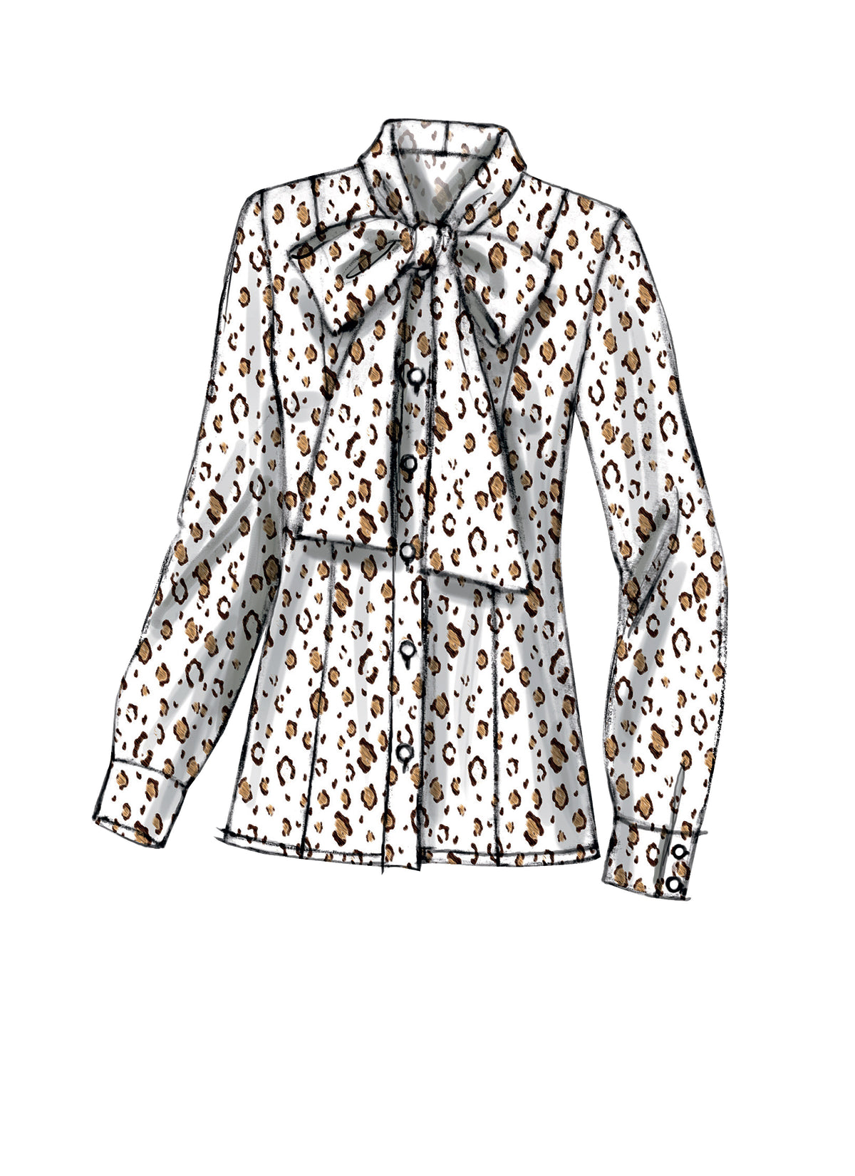 Vogue Patterns V9029 blouse sewing pattern envelope
