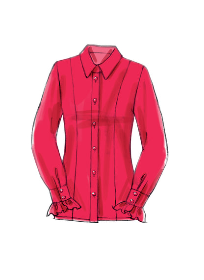 Vogue Patterns V9029 blouse sewing pattern envelope