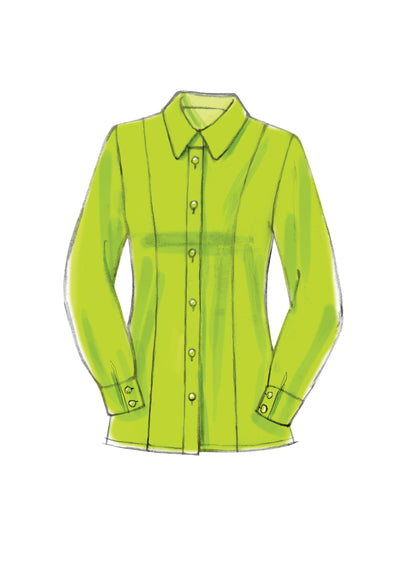 Vogue Patterns V9029 blouse sewing pattern envelope