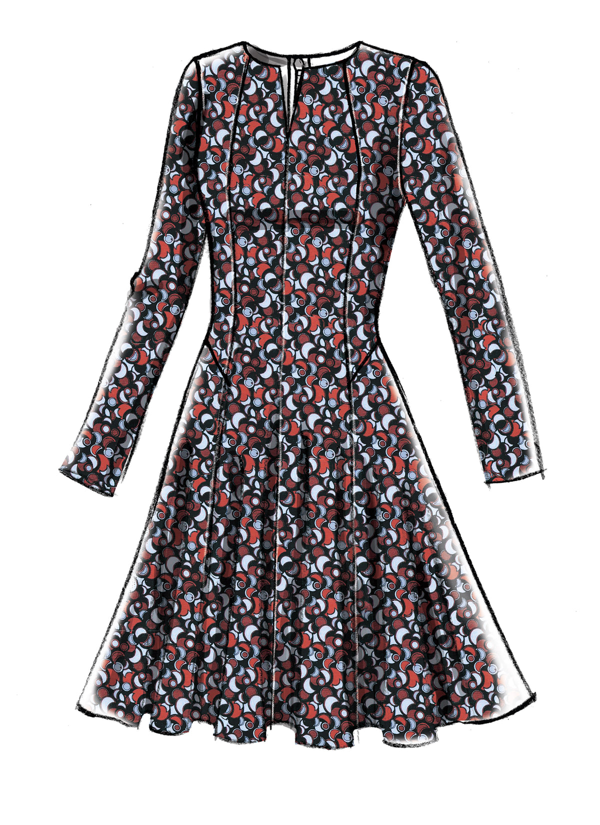 Vogue Patterns V9050 dress sewing pattern envelope
