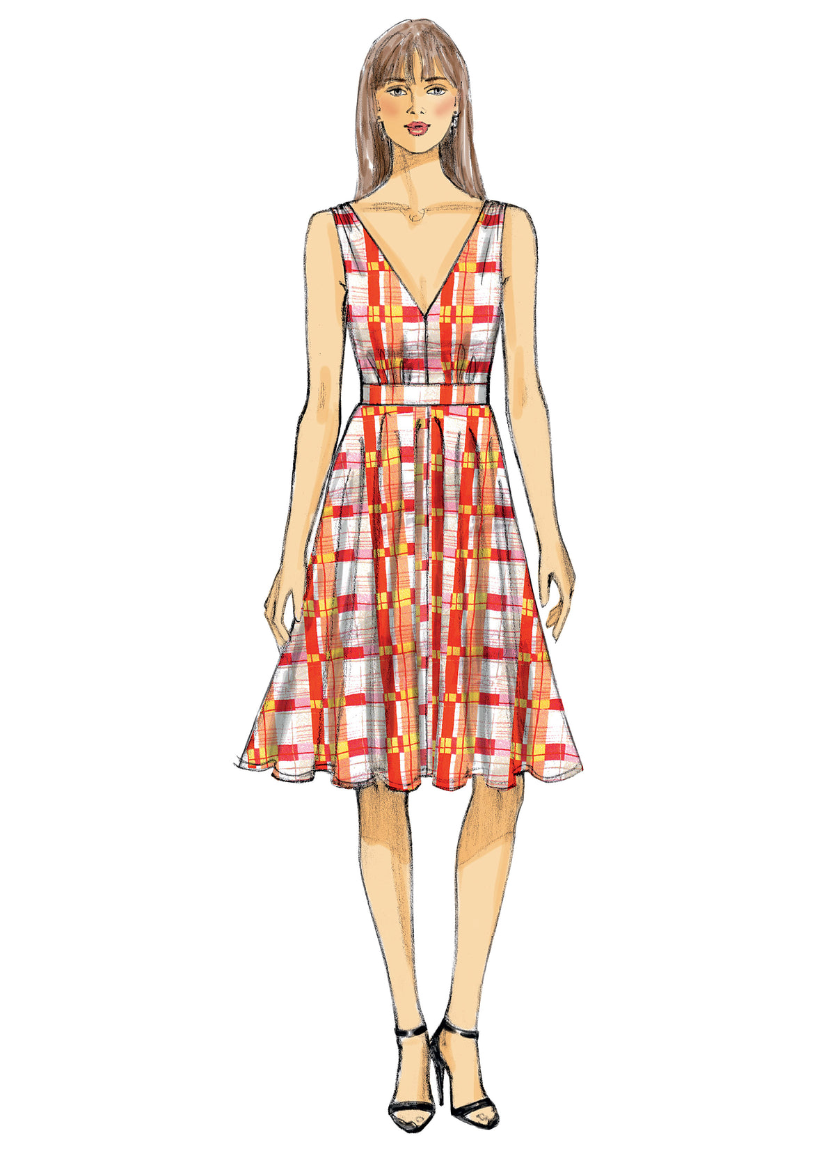 Vogue Patterns V9053 dress sewing pattern envelope
