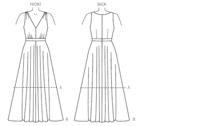 Vogue Patterns V9053 dress sewing pattern envelope