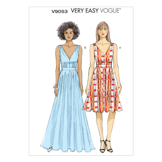 Vogue Patterns V9053 dress sewing pattern envelope