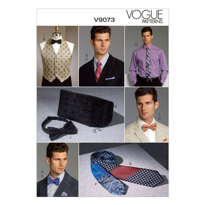 Vogue Patterns V9073 waistcoat sewing pattern envelope