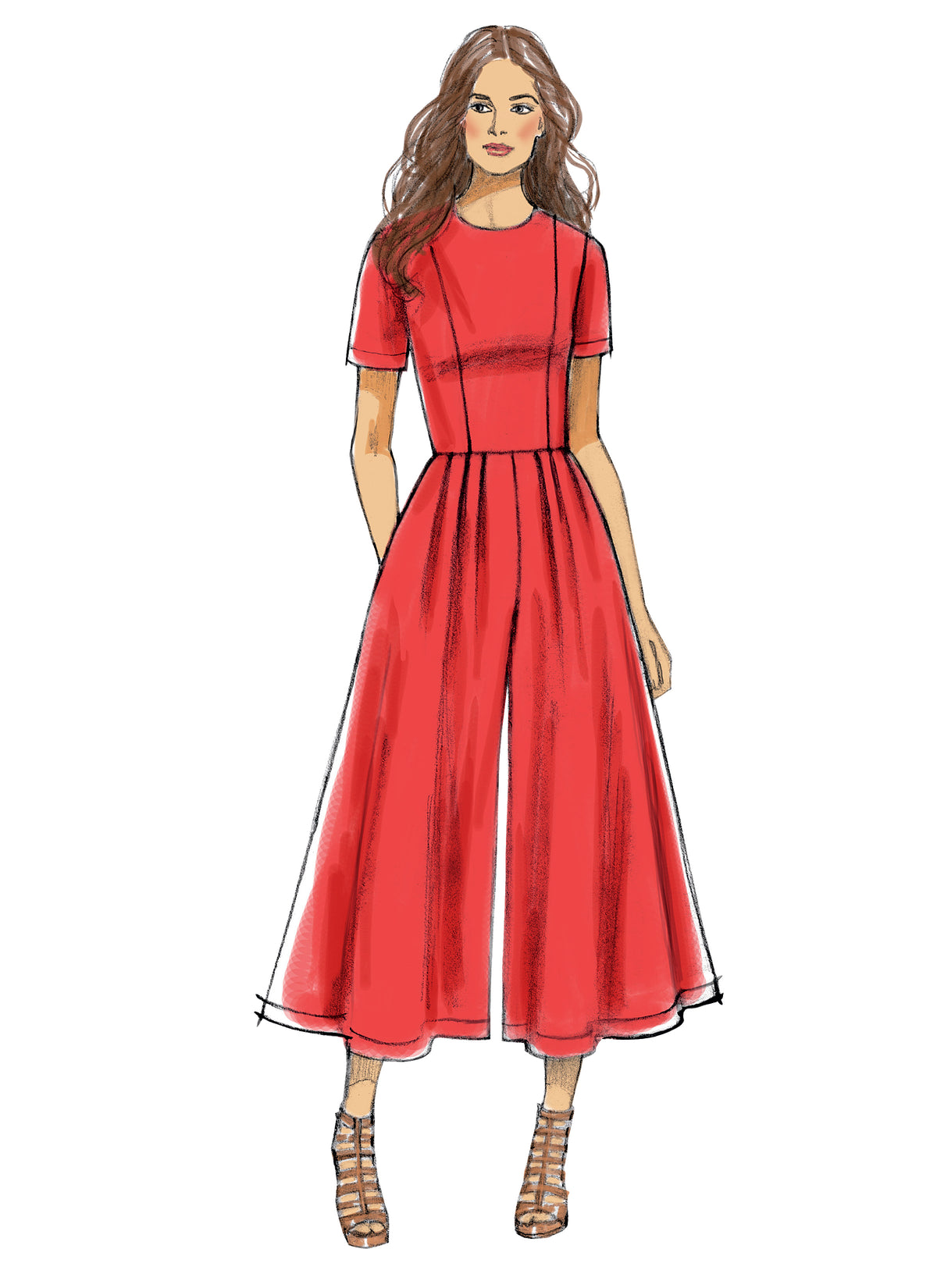 Vogue Patterns V9075 dress sewing pattern envelope