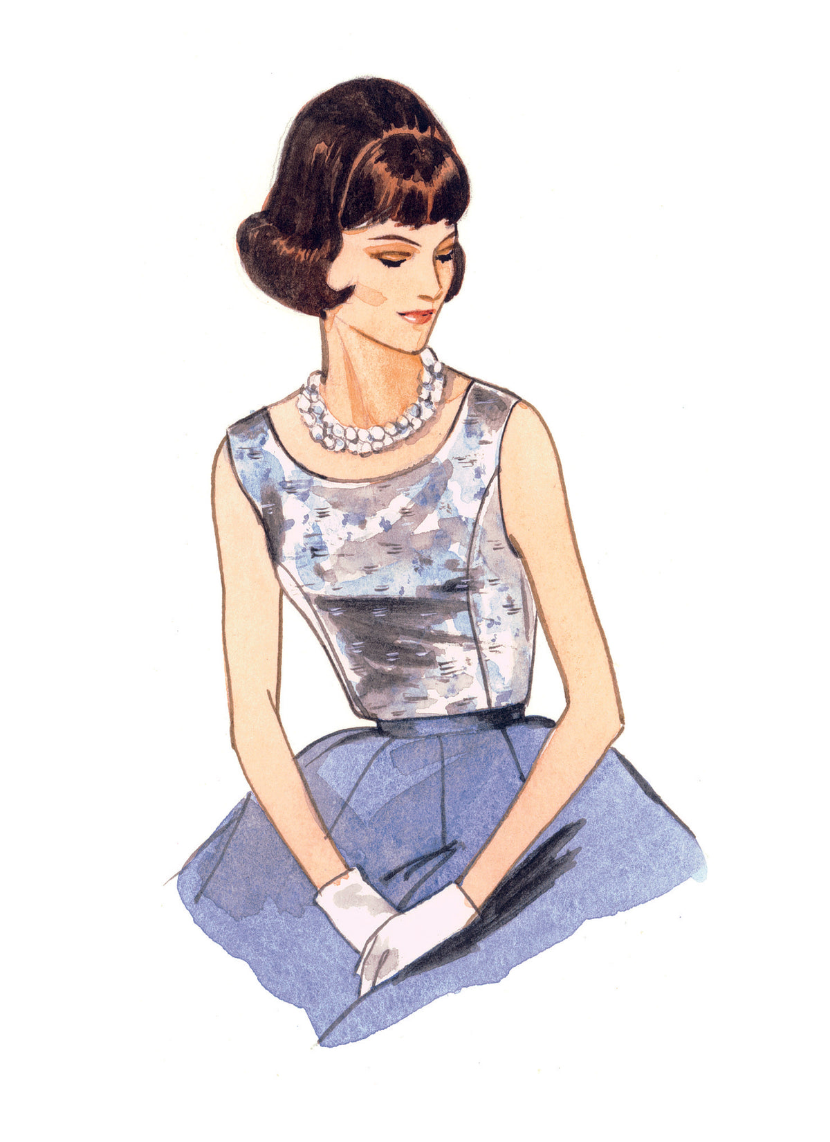 Vogue Patterns V9187 envelope showing misses' top designs