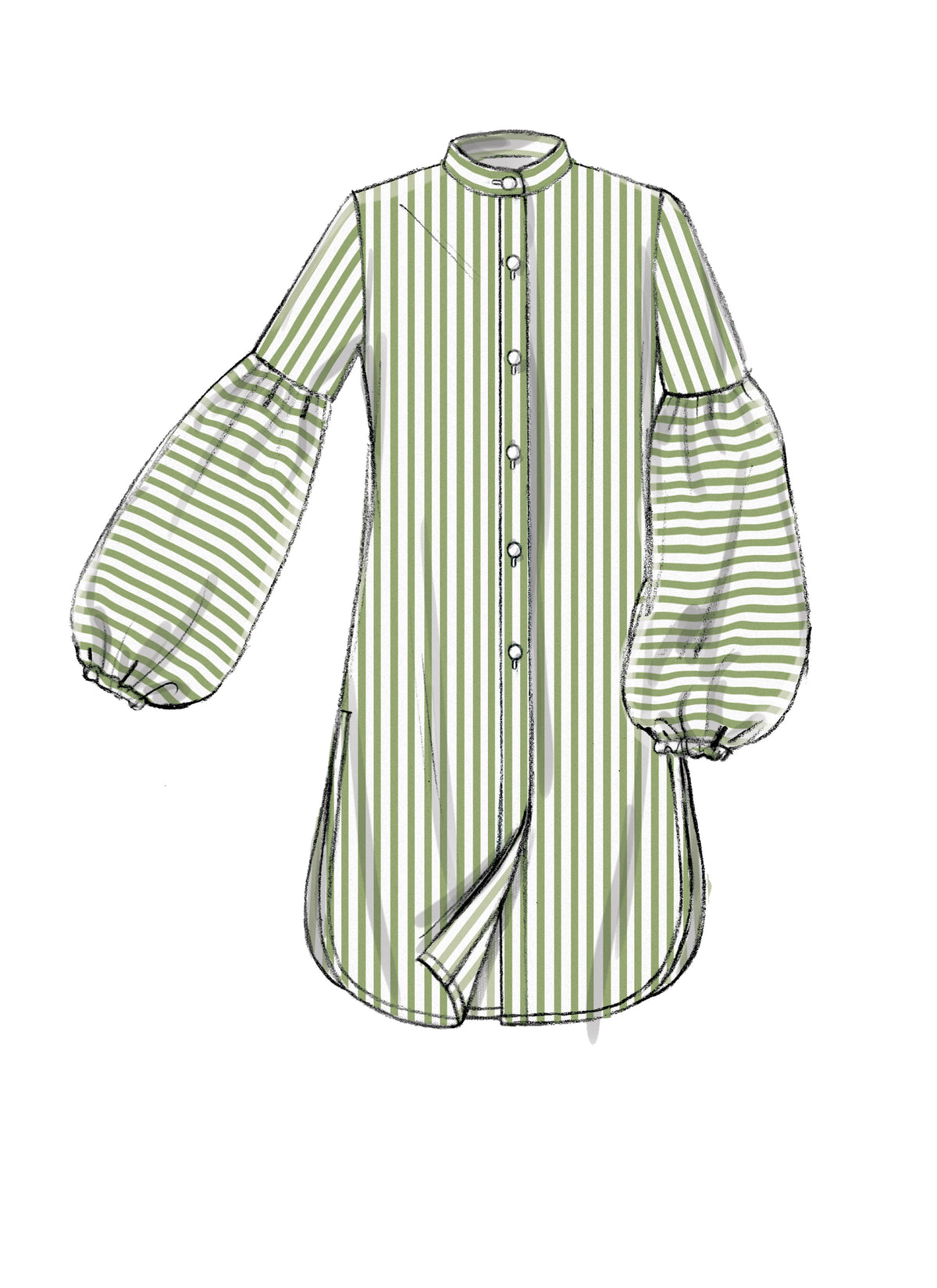 Vogue Patterns V9299 sewing pattern envelope showing the loose-fitting top designs