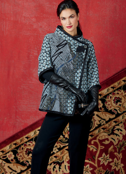 Vogue Patterns V9341 envelope showing jacket designs