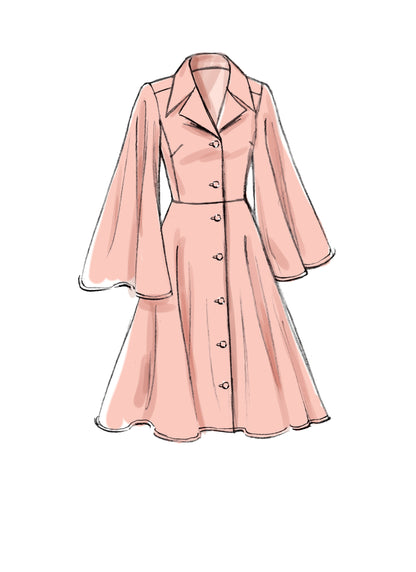 Vogue Patterns V9345 envelope showing dress designs