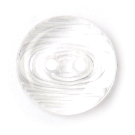 Close-up of clear round buttons, 12mm