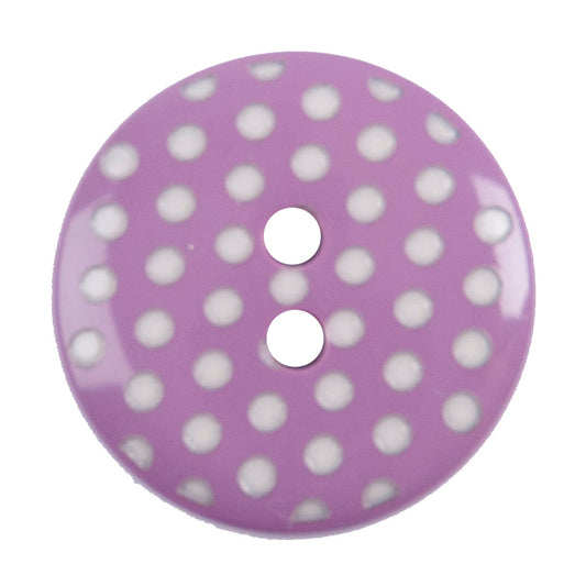 Close-up of lilac round buttons, 20mm