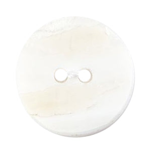 Close-up of pearly white round buttons, 20mm