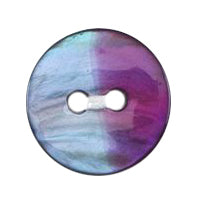 Vogue Star purple and blue iridescent buttons, 12mm