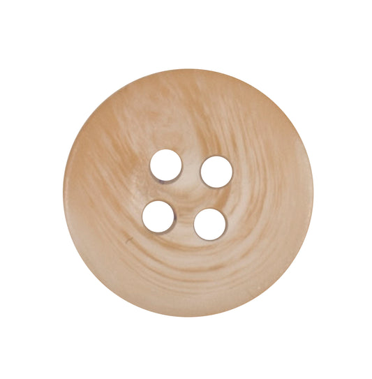 Vogue Star beige marbled buttons, 15mm