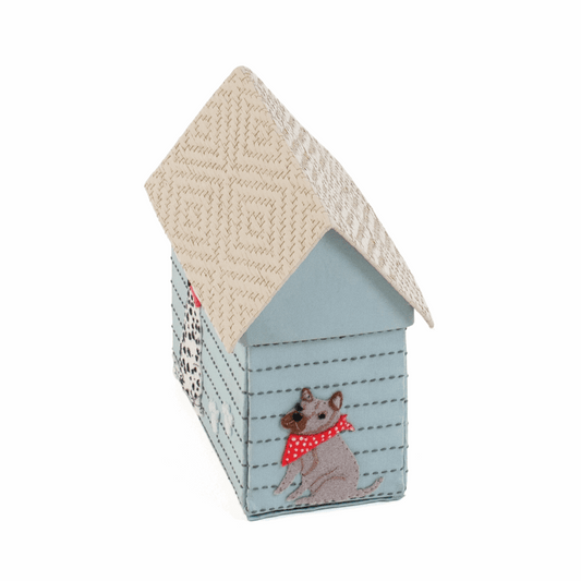 Victorian Rectangle Appliqué Sewing Kit - Dogs Kennel