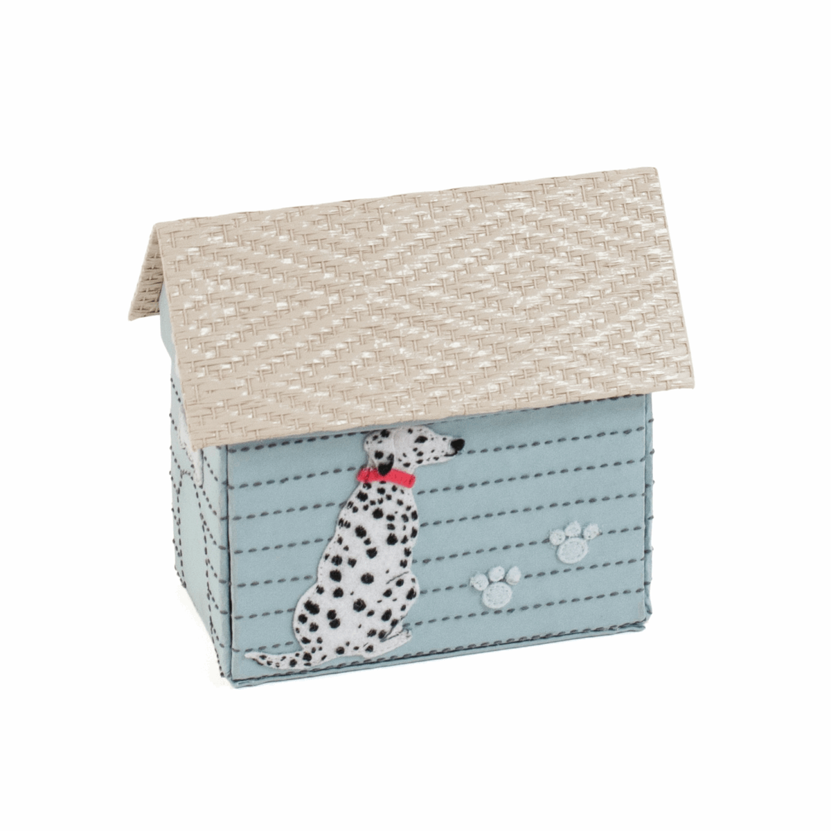 Victorian Rectangle Appliqué Sewing Kit - Dogs Kennel