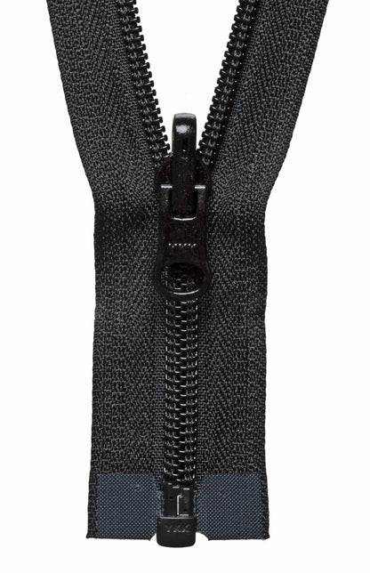 Black YKK sleeping bag zip, 245cm