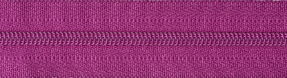 Cerise YKK lightweight open end zip, 25cm