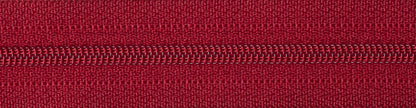 Scarlet Berry YKK lightweight open end zip, 25cm