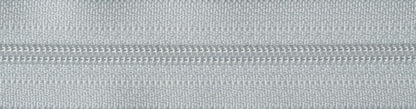 Pale Grey YKK lightweight open end zip, 25cm
